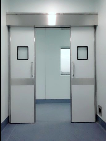 Của trượt phòng sạch bán tự động